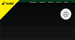 Desktop Screenshot of hodelbau.ch